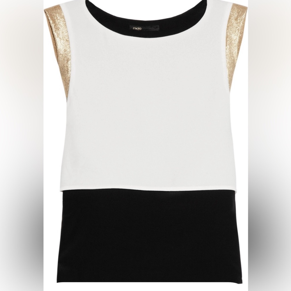 MAJE Silk Cowl Neck Top Size 1 (US S)